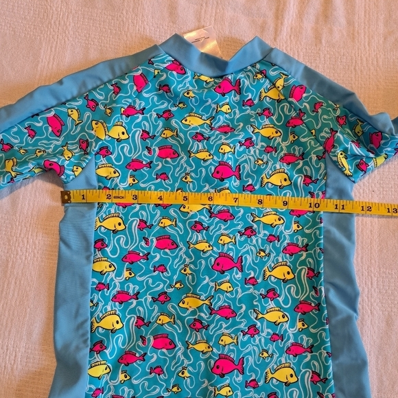 Bonverano girls size 24-36 months 1 piece swim suit UPF 50+ - Picture 5 of 6